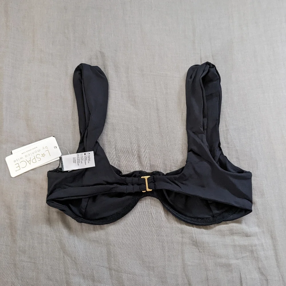 L*Space Tori Bikini Top Black - Picture 12 of 13